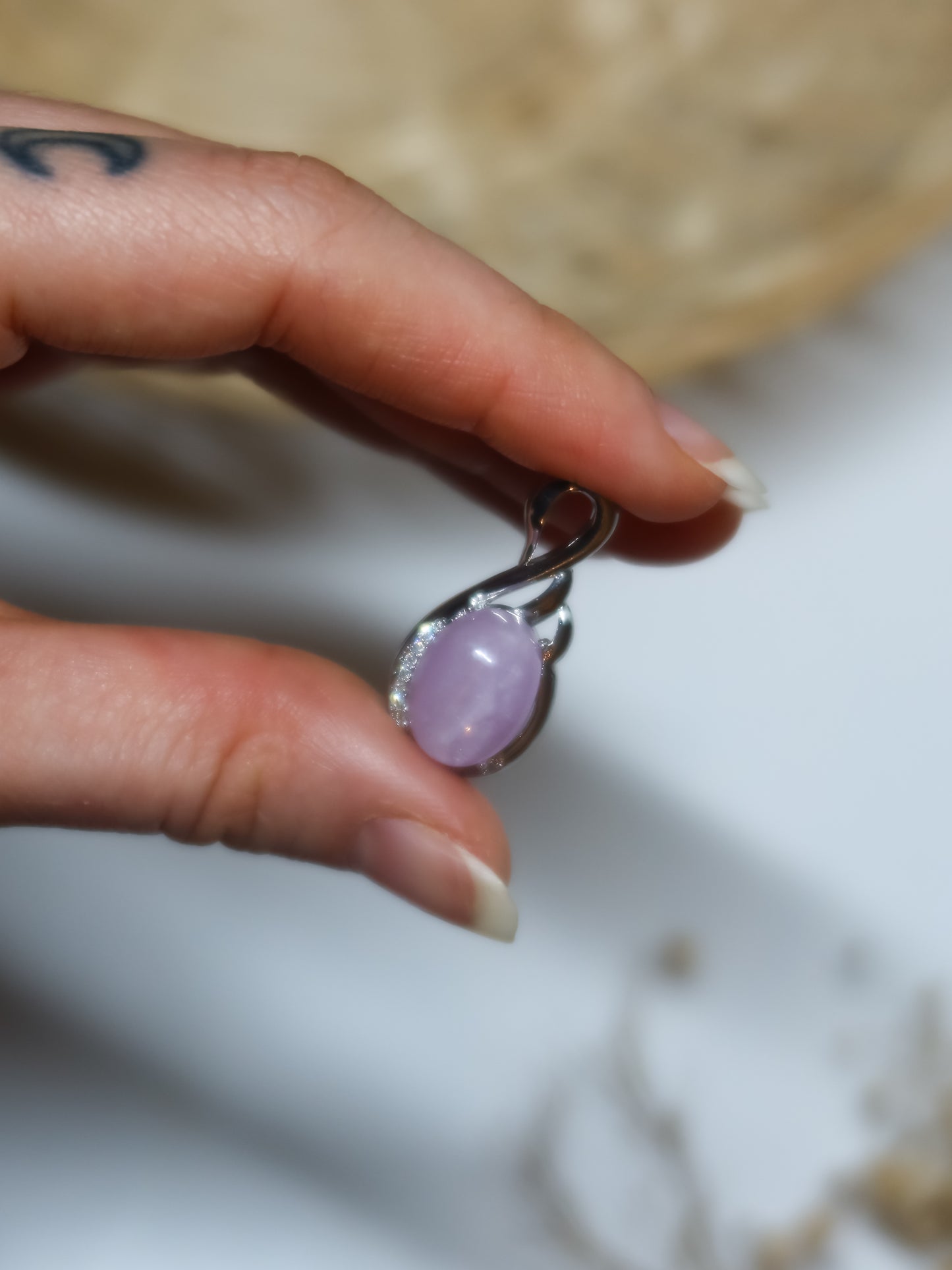 Ciondolo in Kunzite