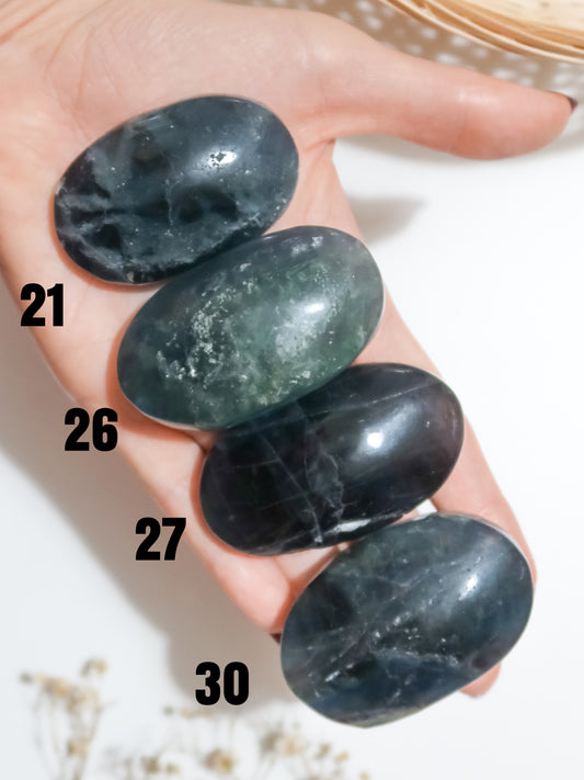 Palmstone in Fluorite Blu