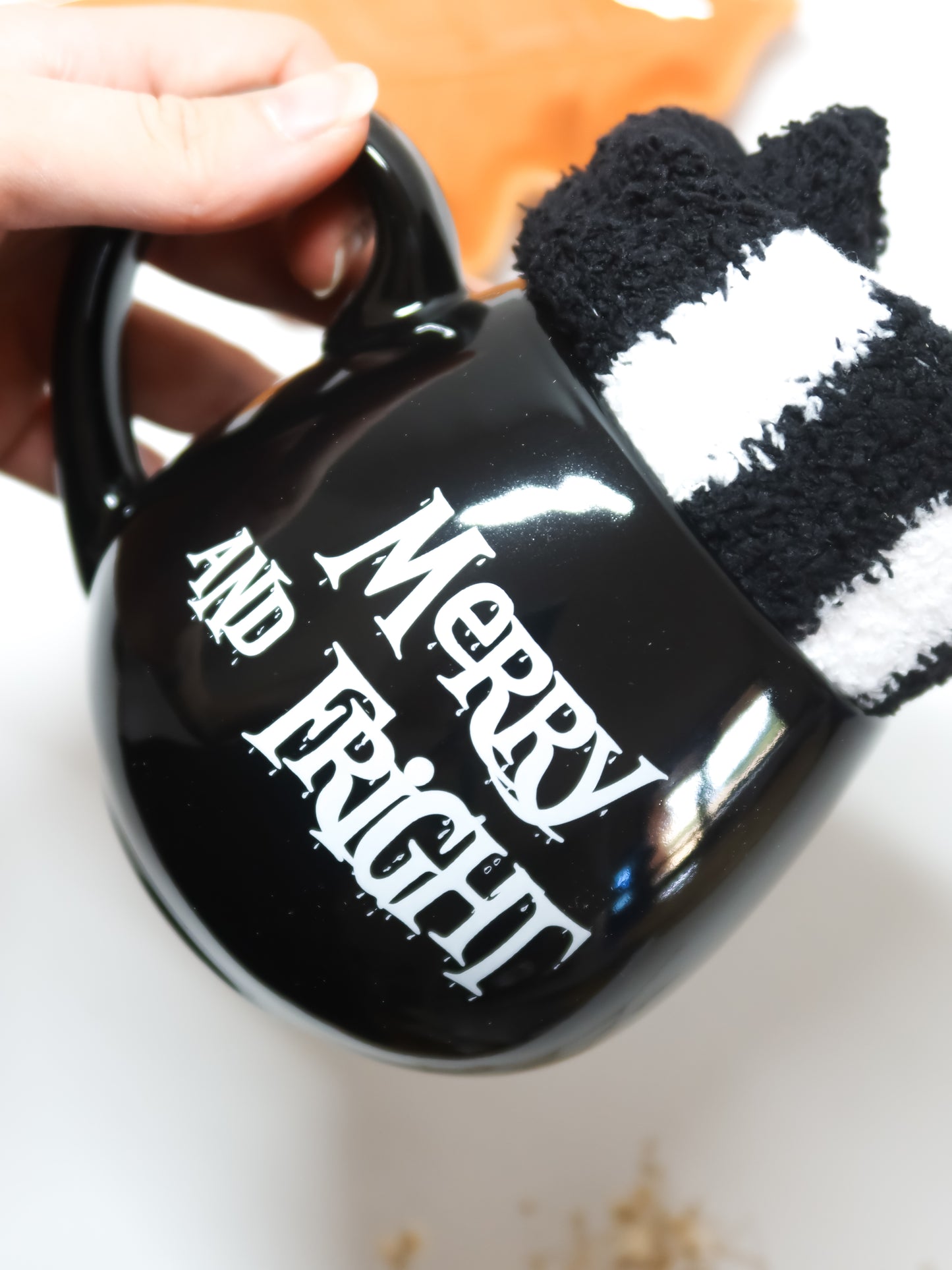 Tazza Jack Skeletron "Merry and Fright" con Calze