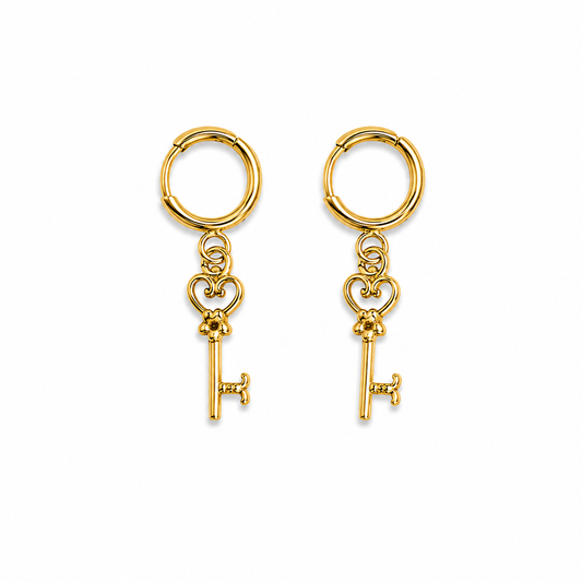 ORECCHINI UNLOCK (ACCIAIO INOX)