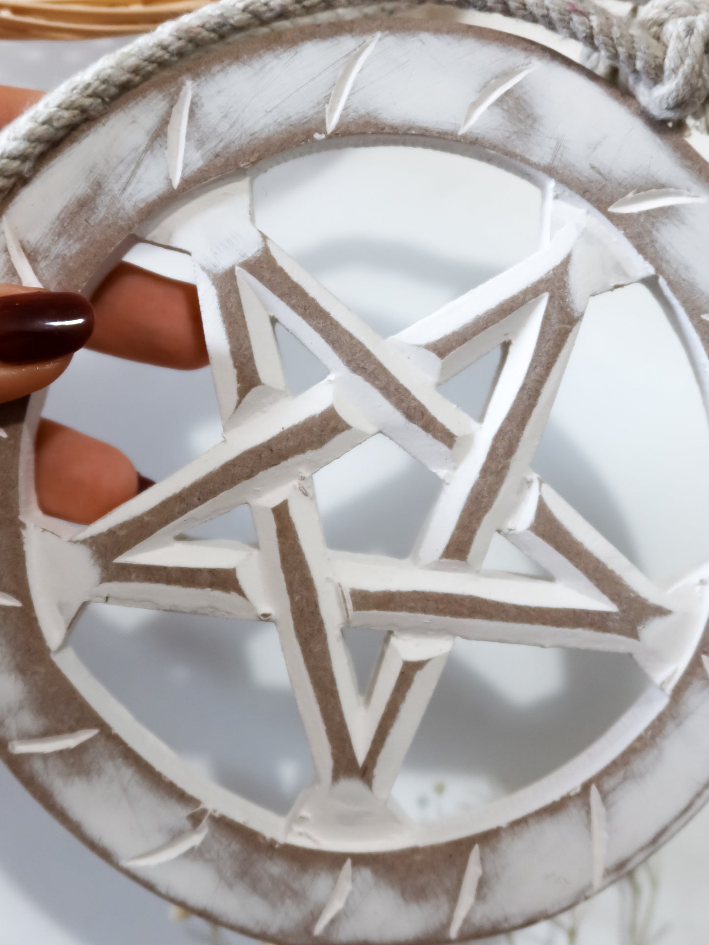 Ornamento con Pentacolo da Appendere