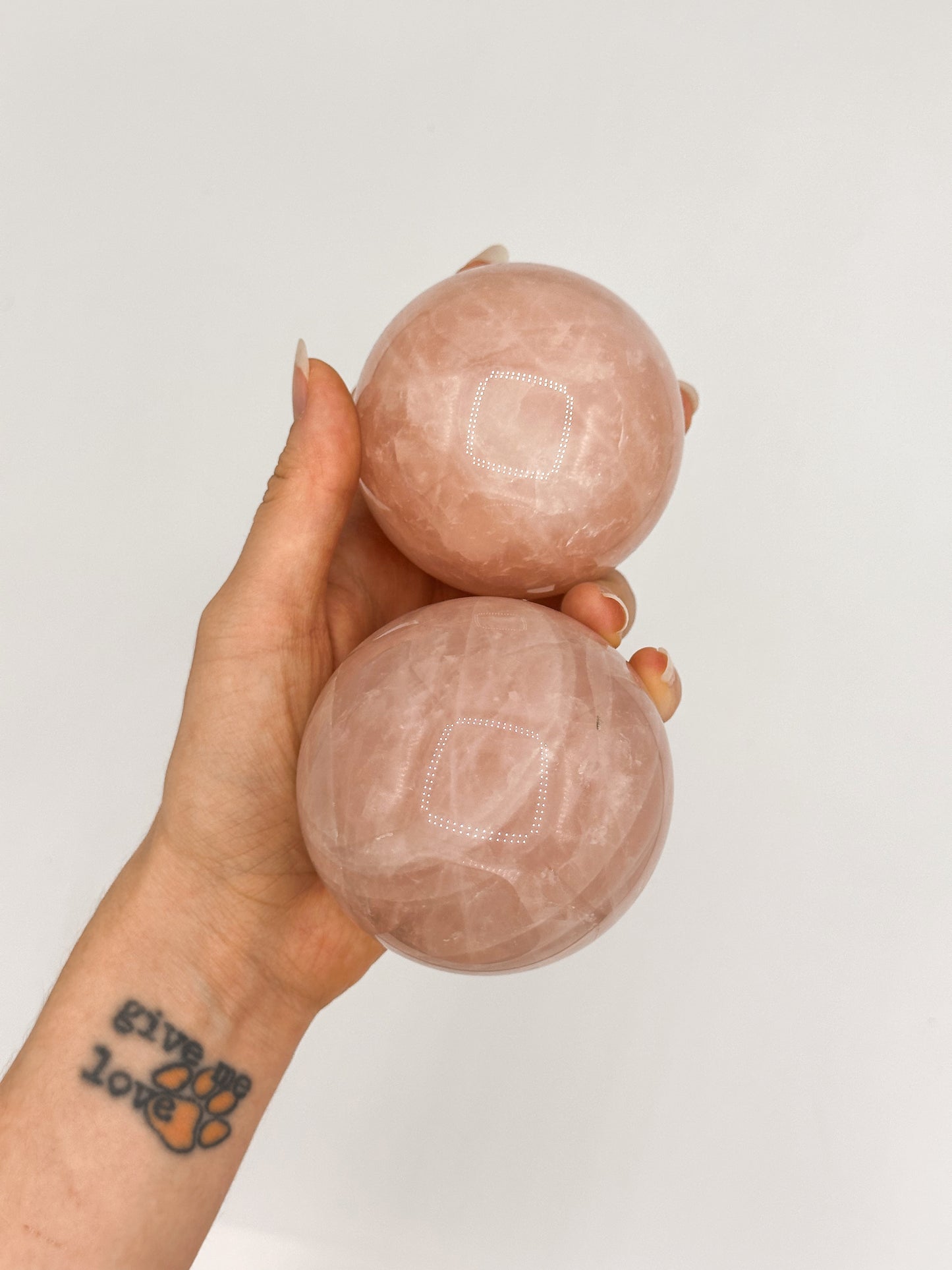 SFERA IN QUARZO ROSA