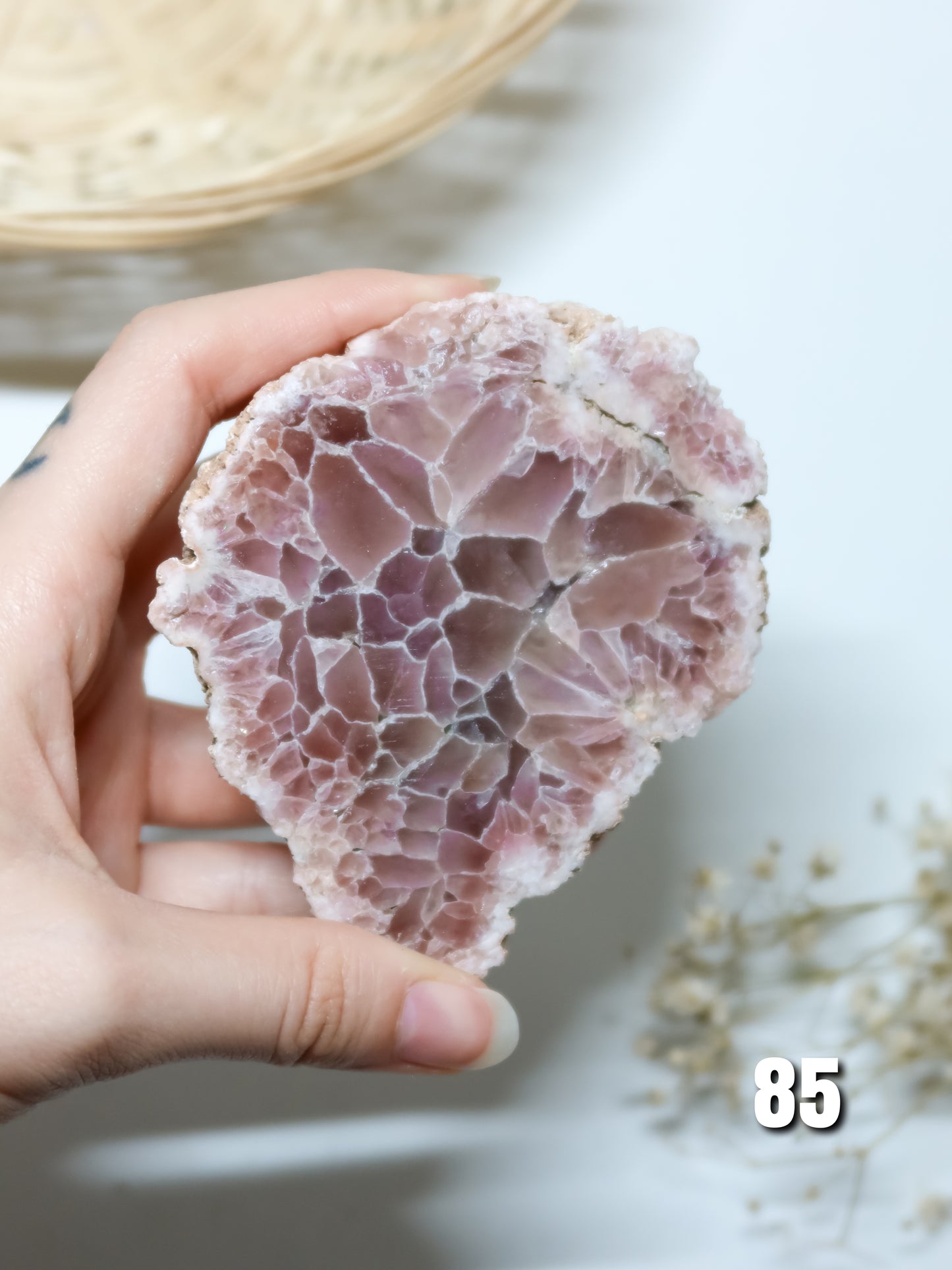Fetta in Ametista Rosa