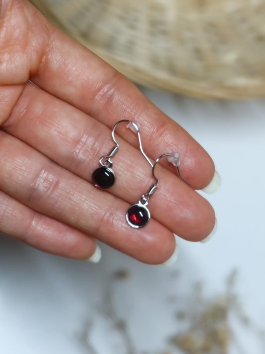 Orecchini in Granato