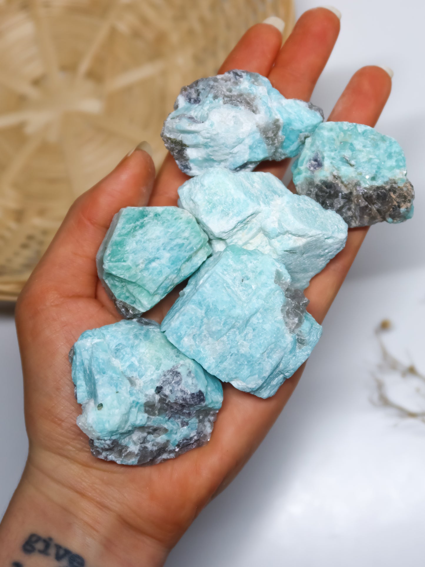 Amazzonite Grezza