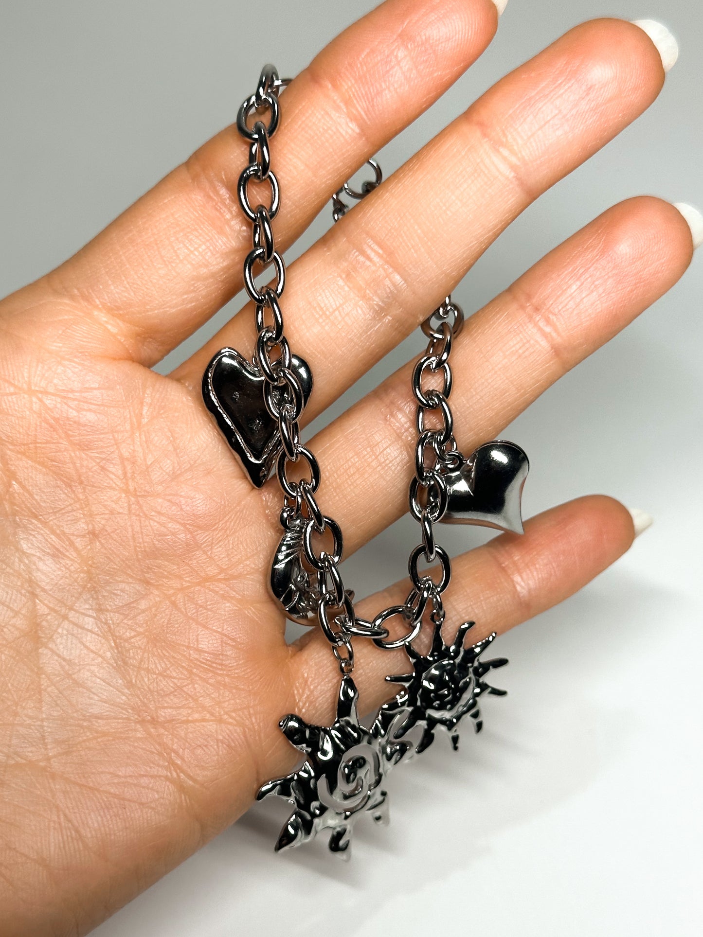 BRACCIALE CHARMS (ACCIAIO INOX)