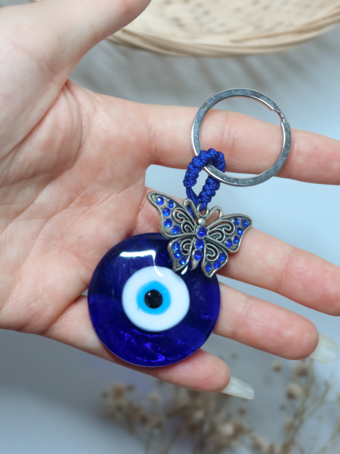 Portachiavi con Nazar (Evil Eye, Occhio di Allah)