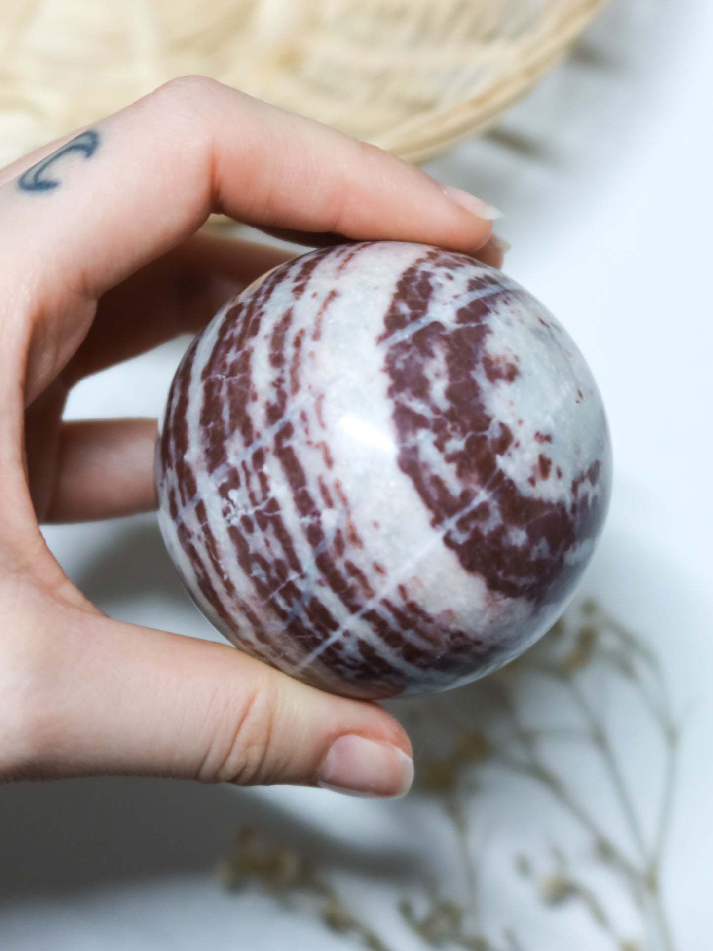 Sfera in Diaspro Oceano