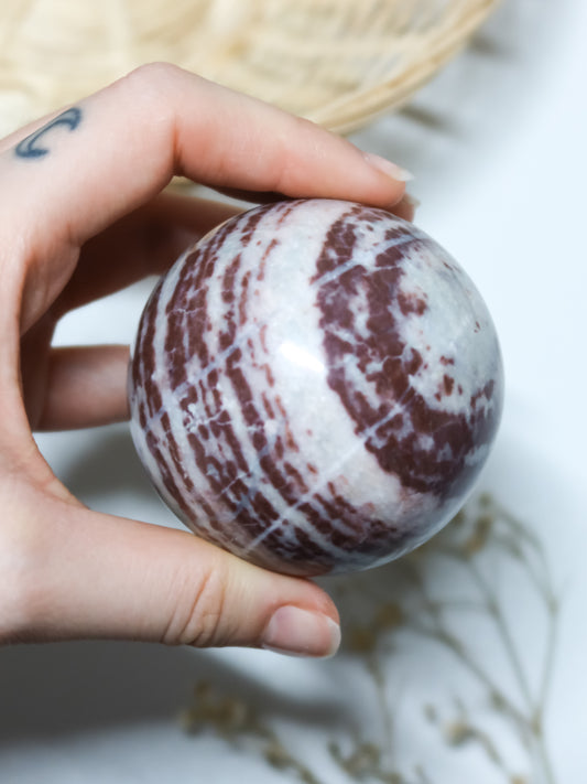 Sfera in Diaspro Oceano