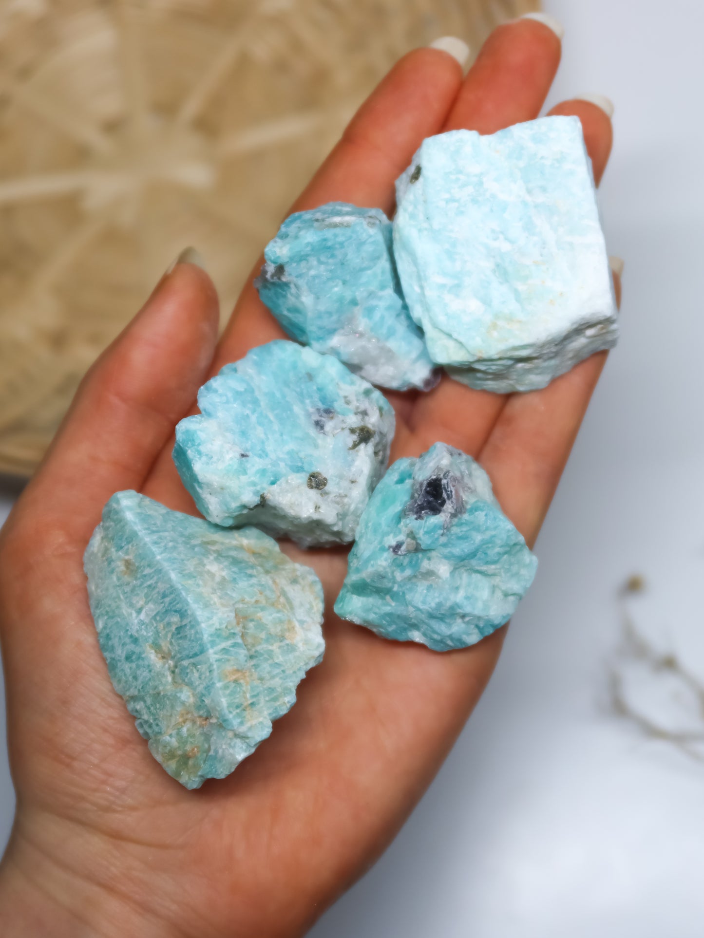 Amazzonite Grezza