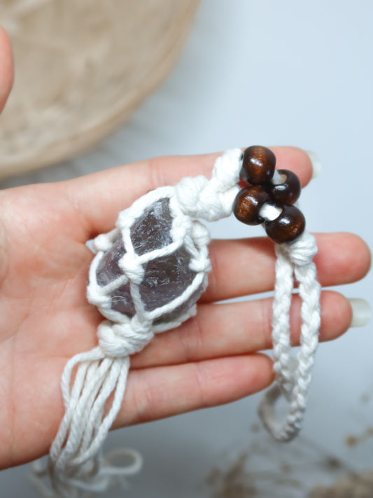 Portachiavi in Fluorite da Appendere