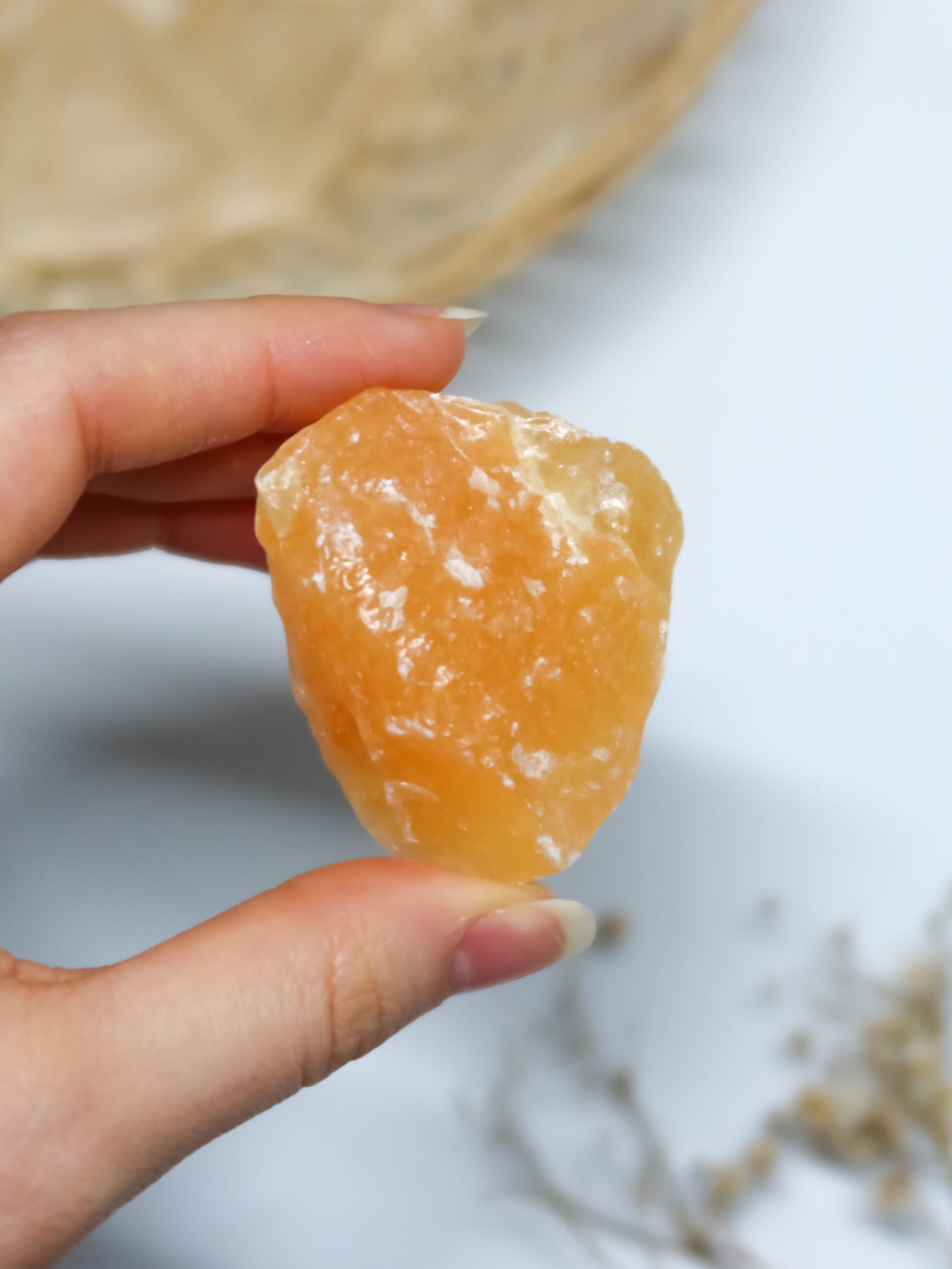 Calcite Arancione Grezza