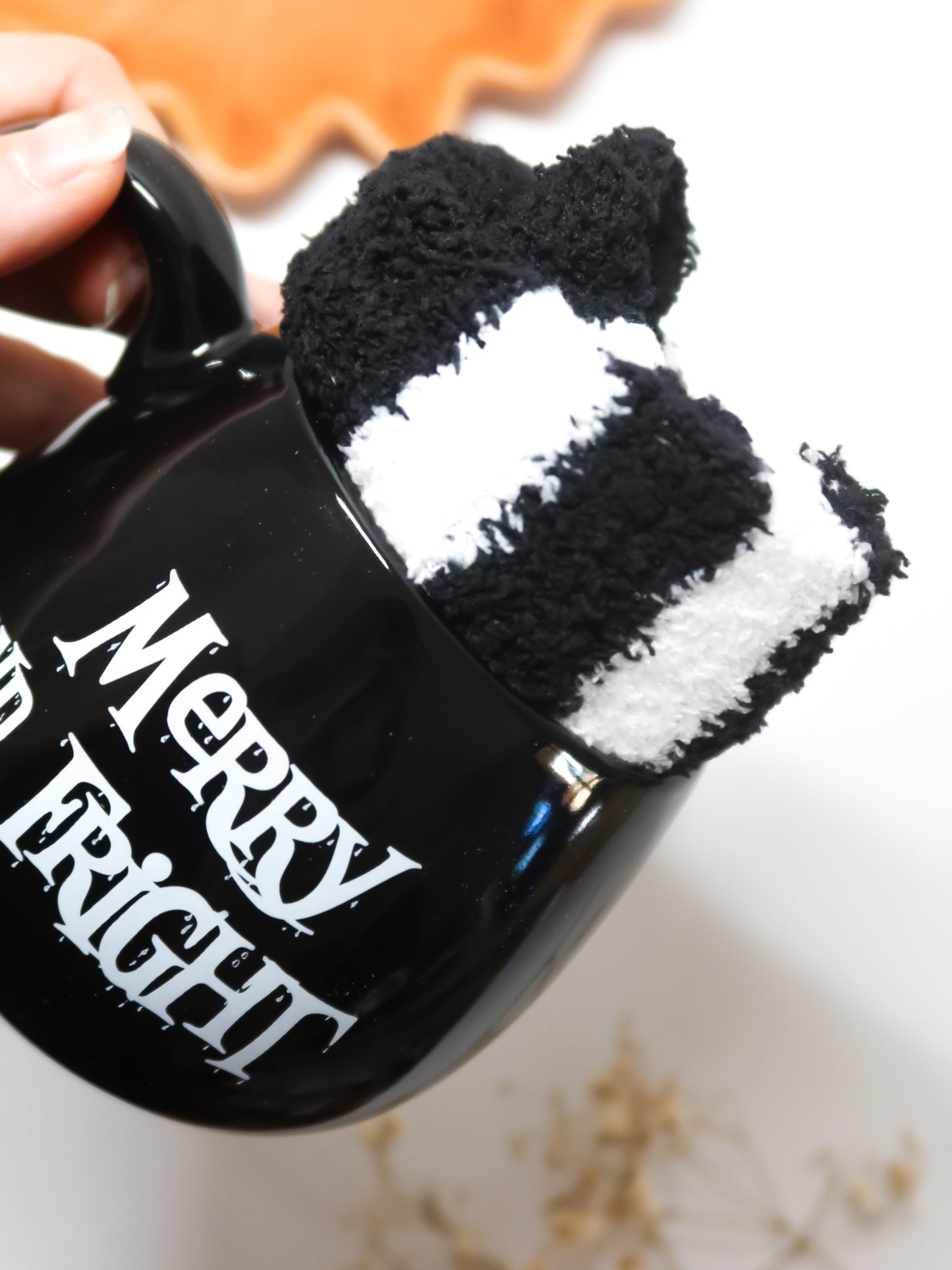 Tazza Jack Skeletron "Merry and Fright" con Calze