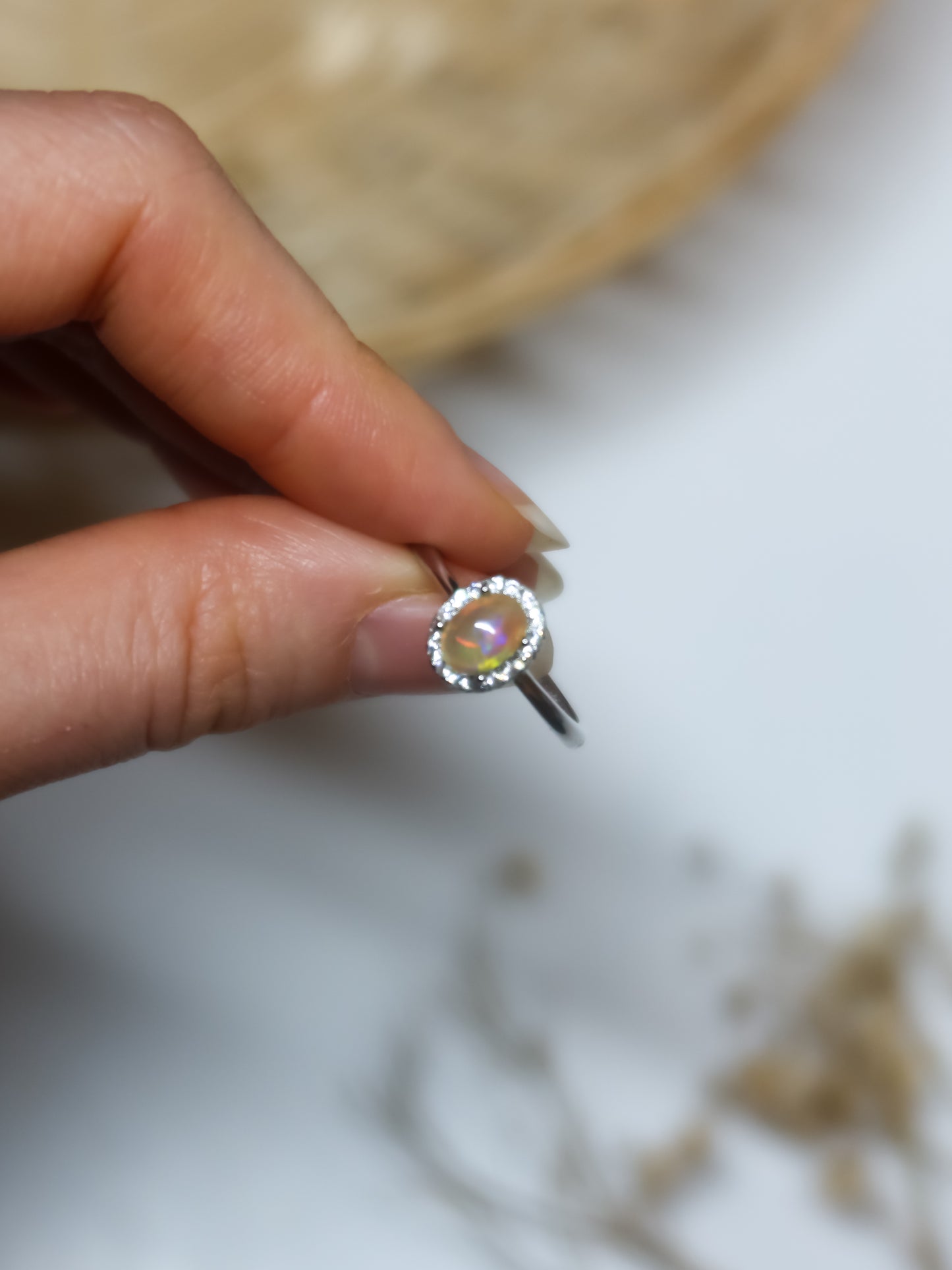 Anello in Opale Etiope