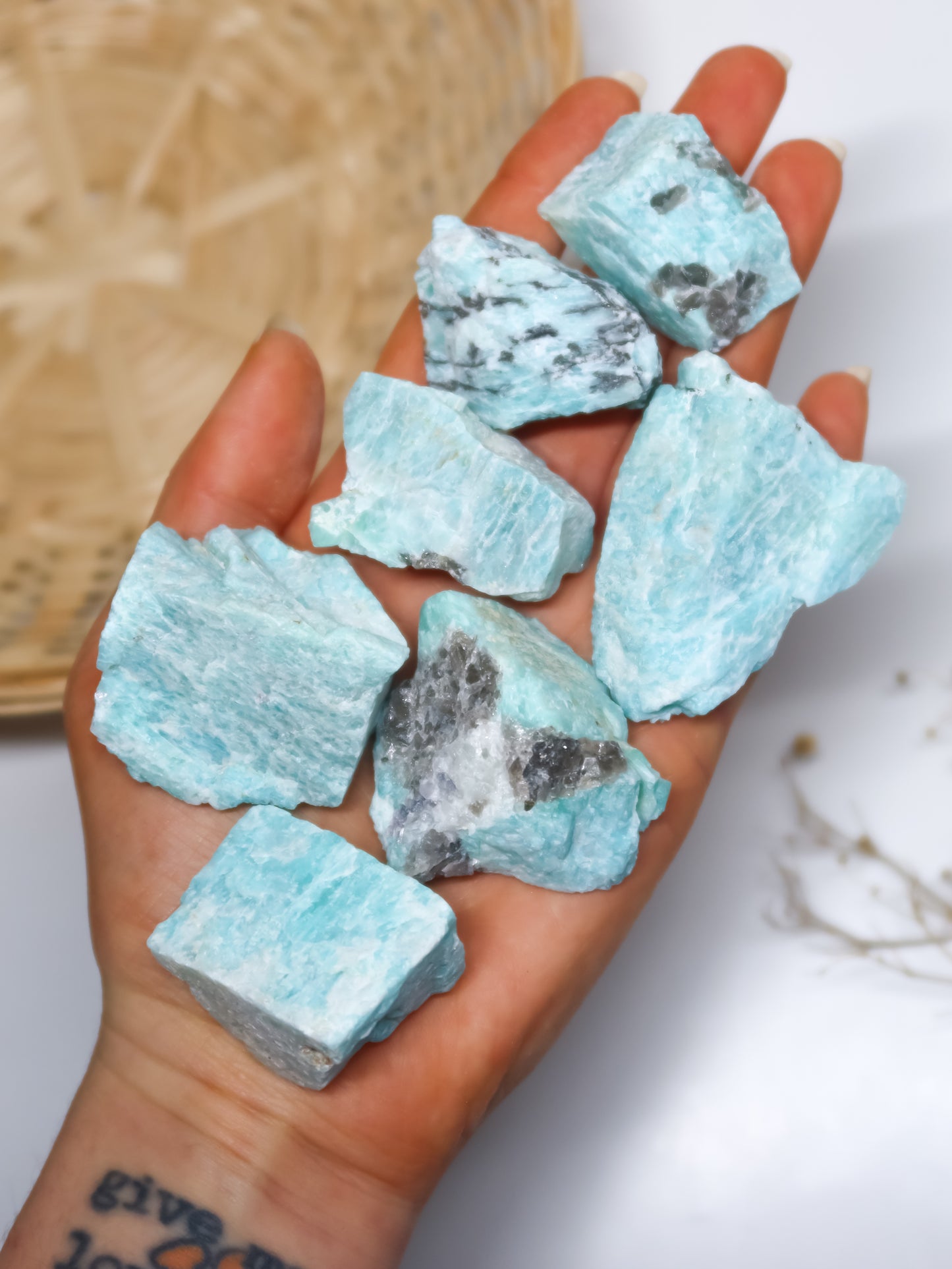 Amazzonite Grezza