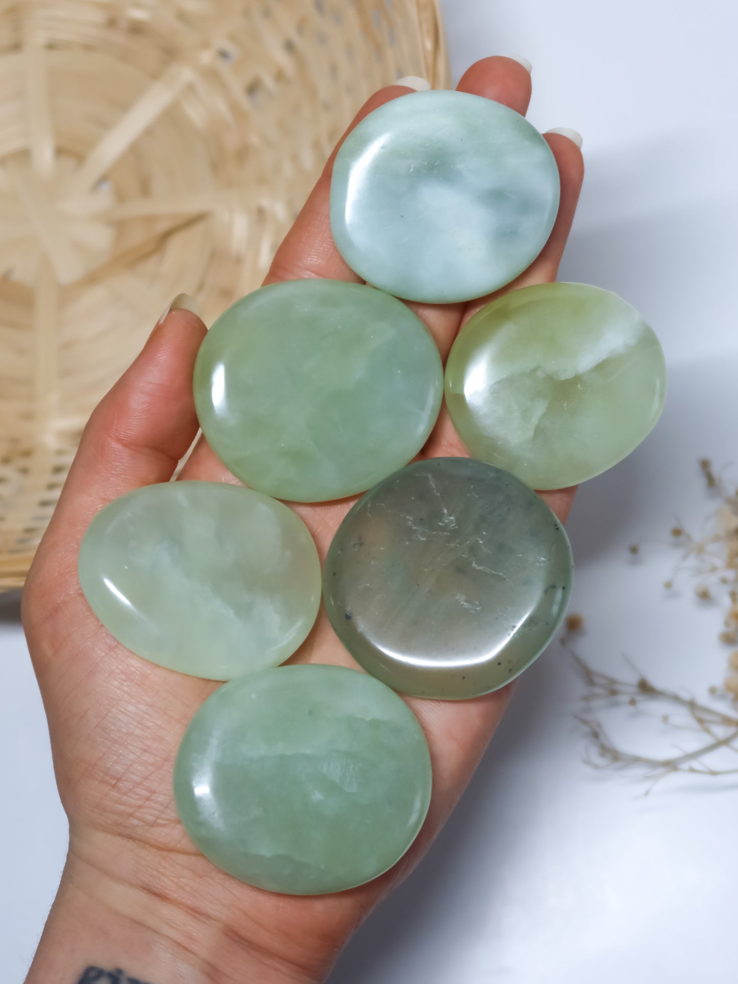 Palmstone in Serpentino (New Jade)