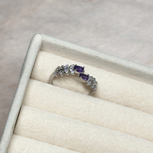 ANELLO FOREST IN AMETISTA