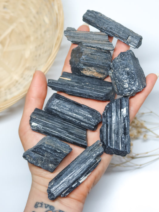 Tormalina Nera (Schörl, Sciorlite) Grezza