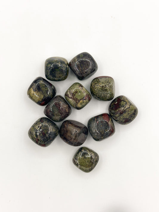 Diaspro Sangue di Drago Burattato