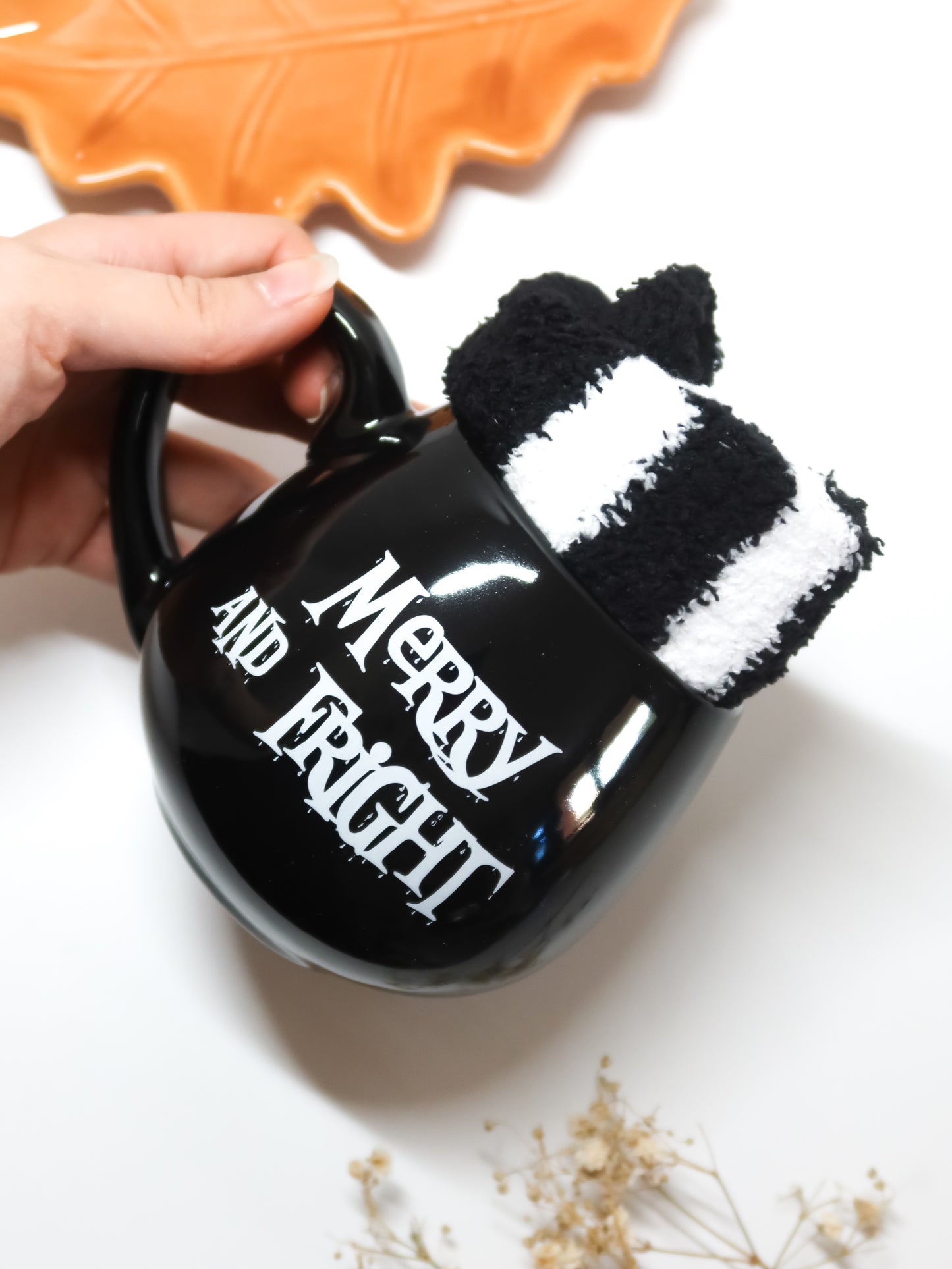 Tazza Jack Skeletron "Merry and Fright" con Calze