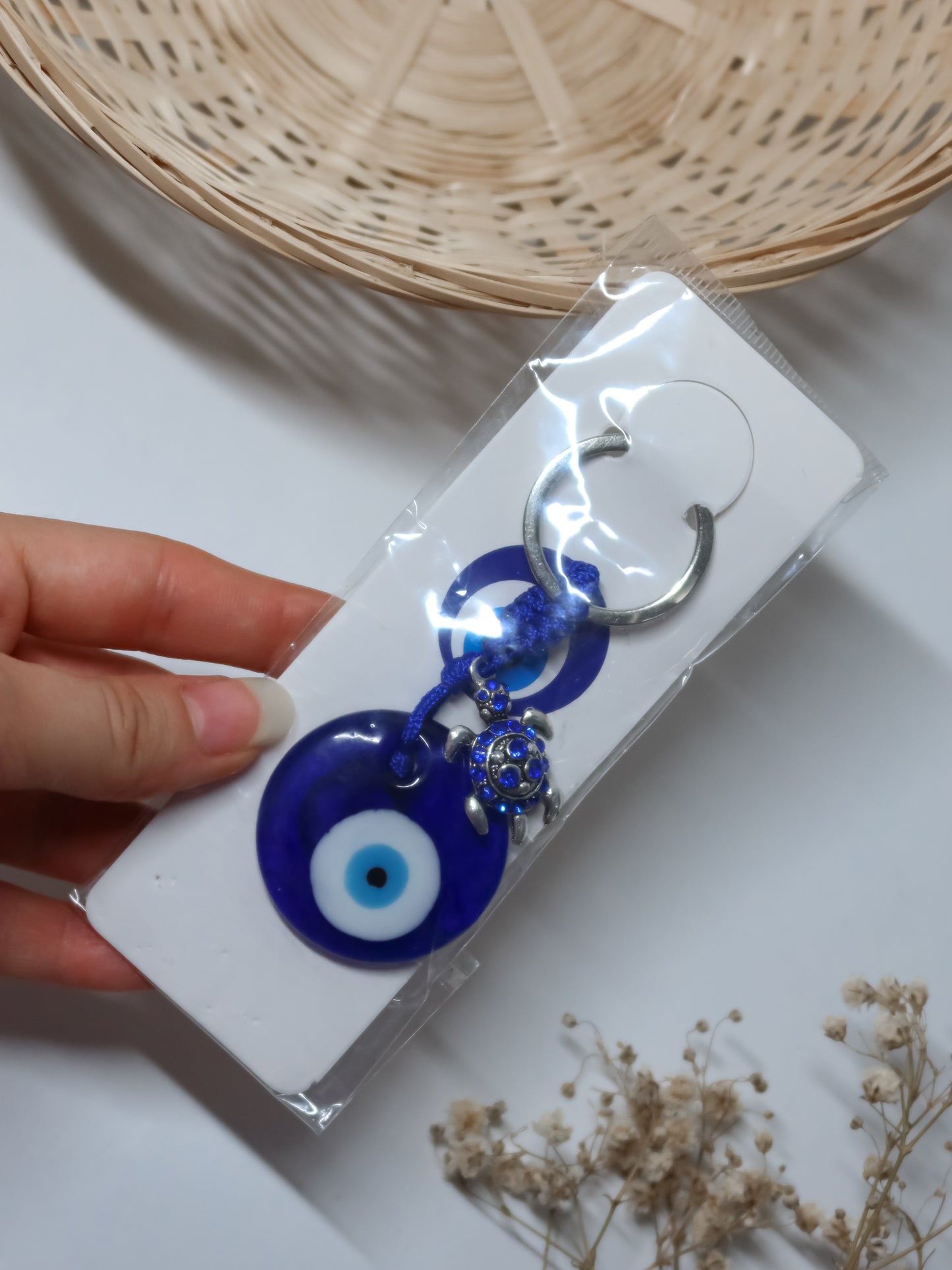 Portachiavi con Nazar (Evil Eye, Occhio di Allah)