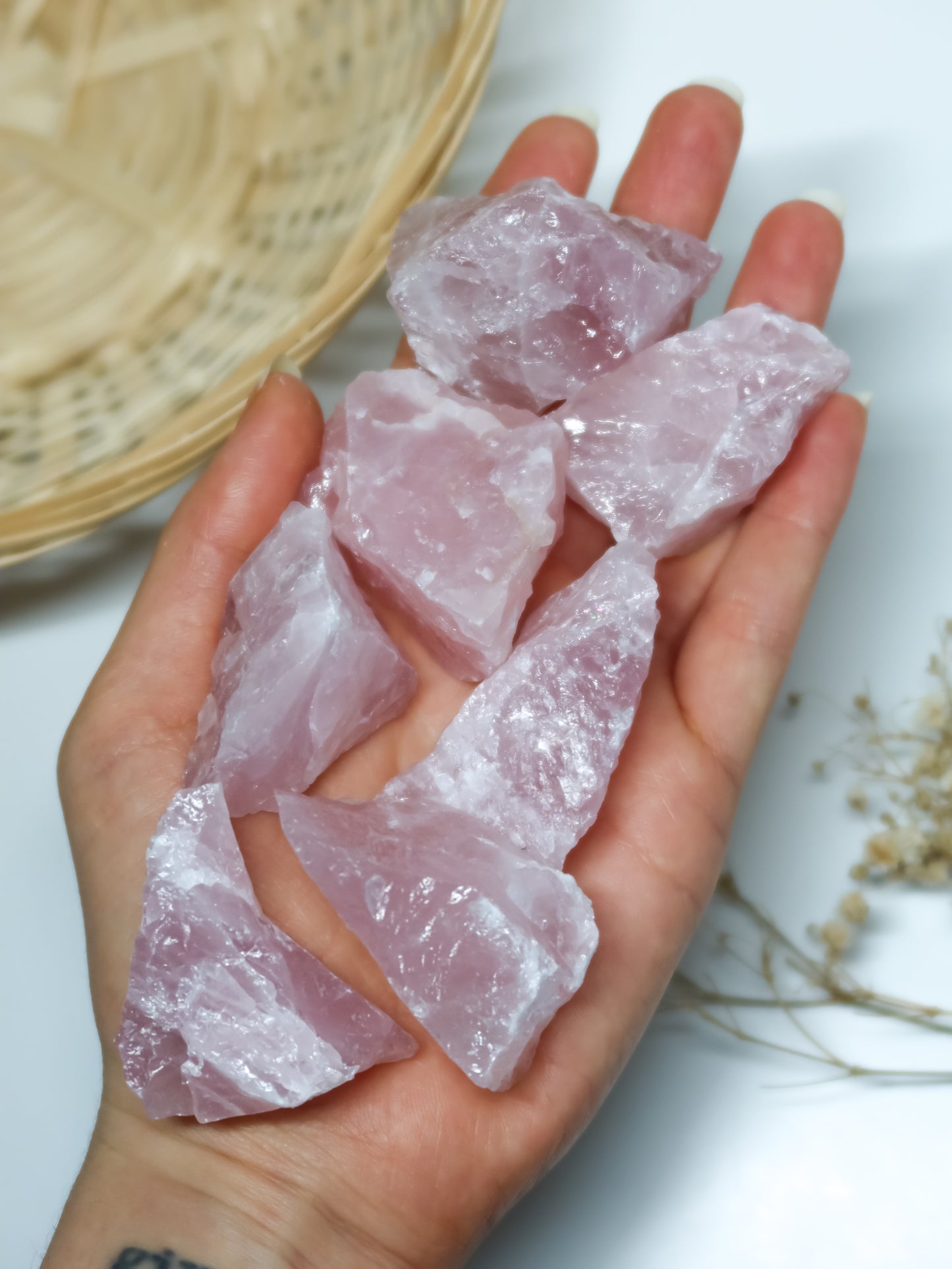 Quarzo Rosa Grezzo (Qualità Extra)