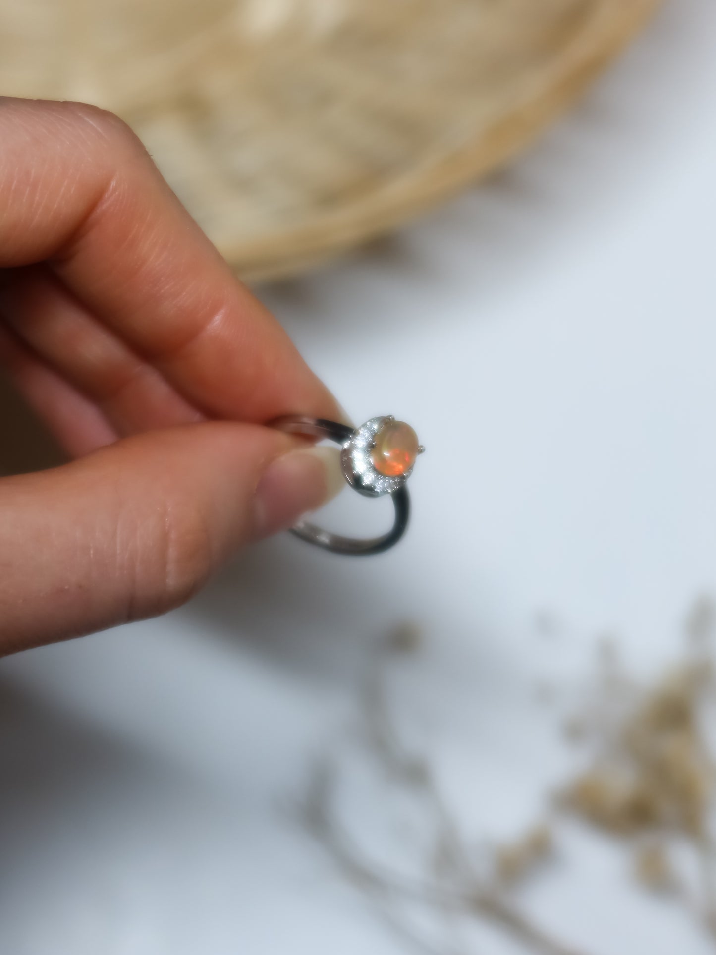 Anello in Opale Etiope