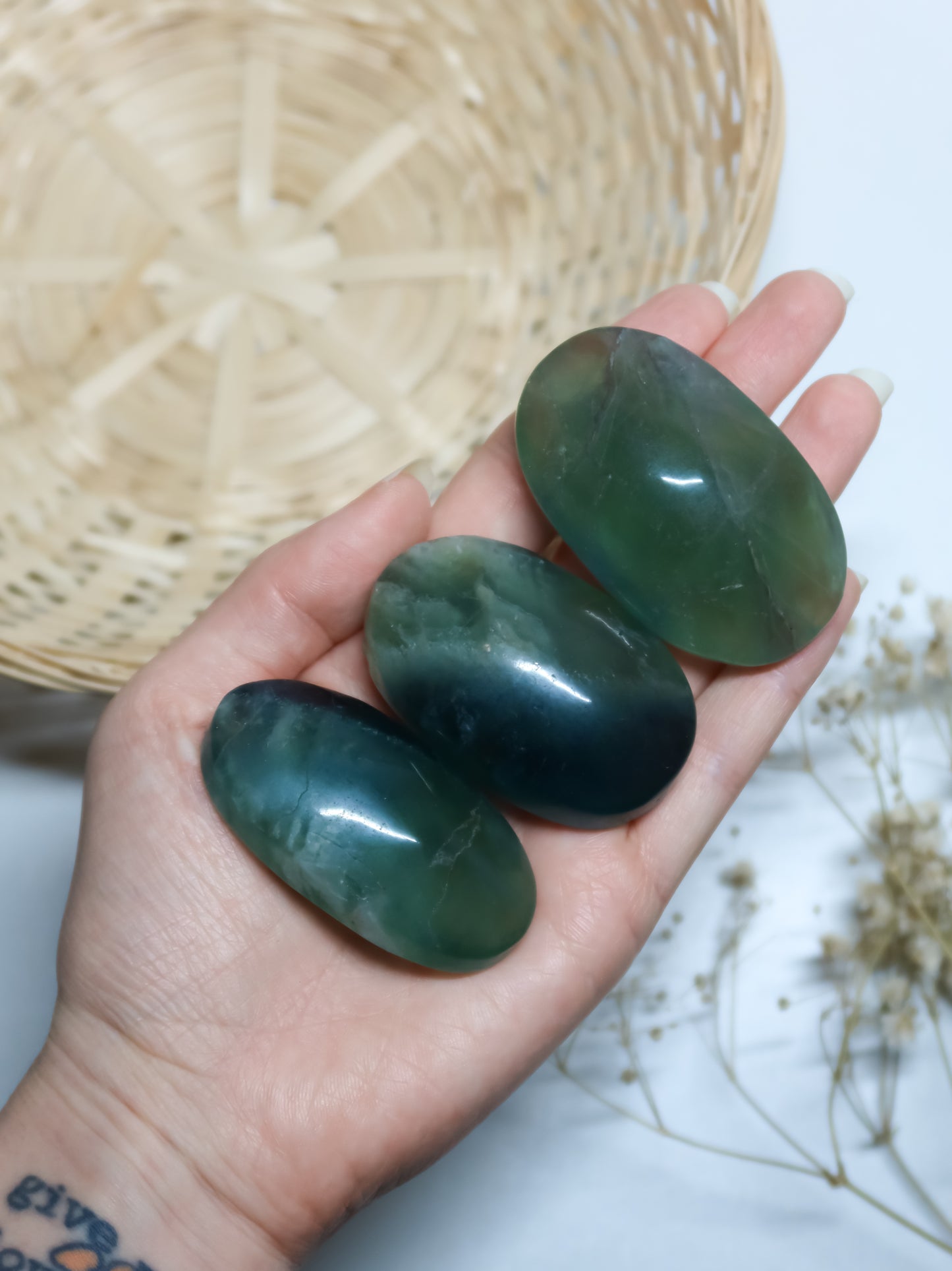 Palmstone in Fluorite