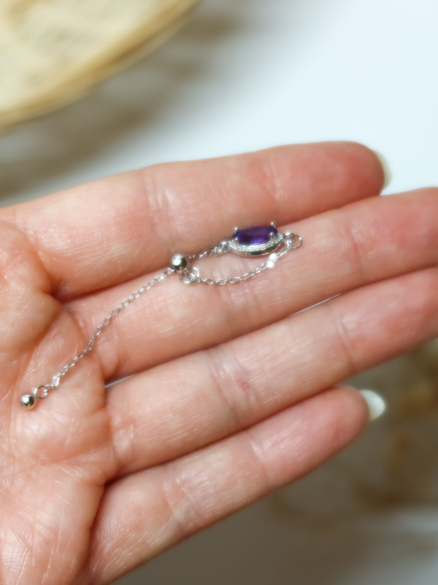 Anello in Ametista