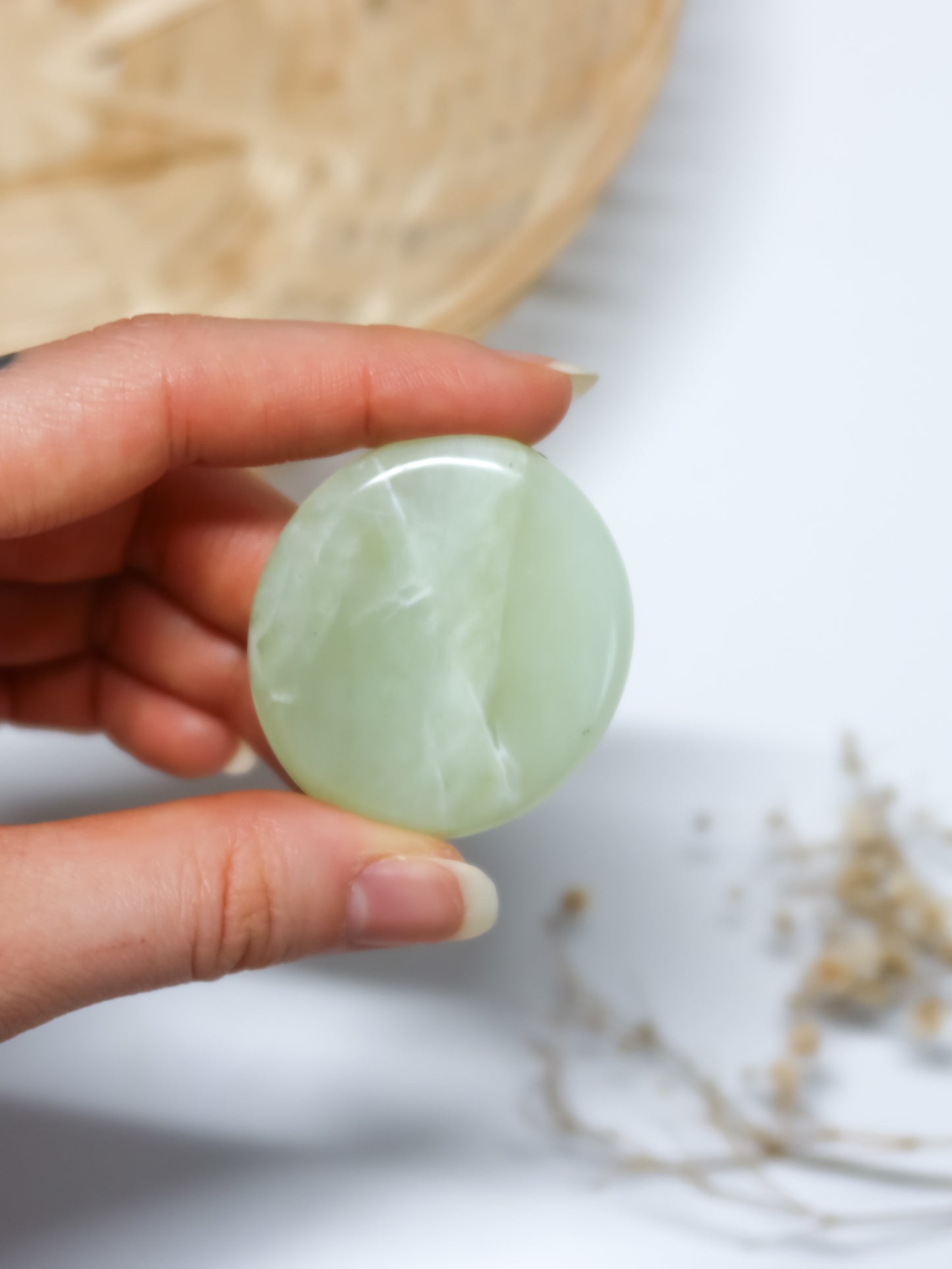 Palmstone in Serpentino (New Jade)