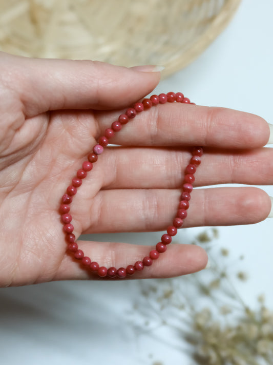 Braccialetto in Thulite (Sferette)