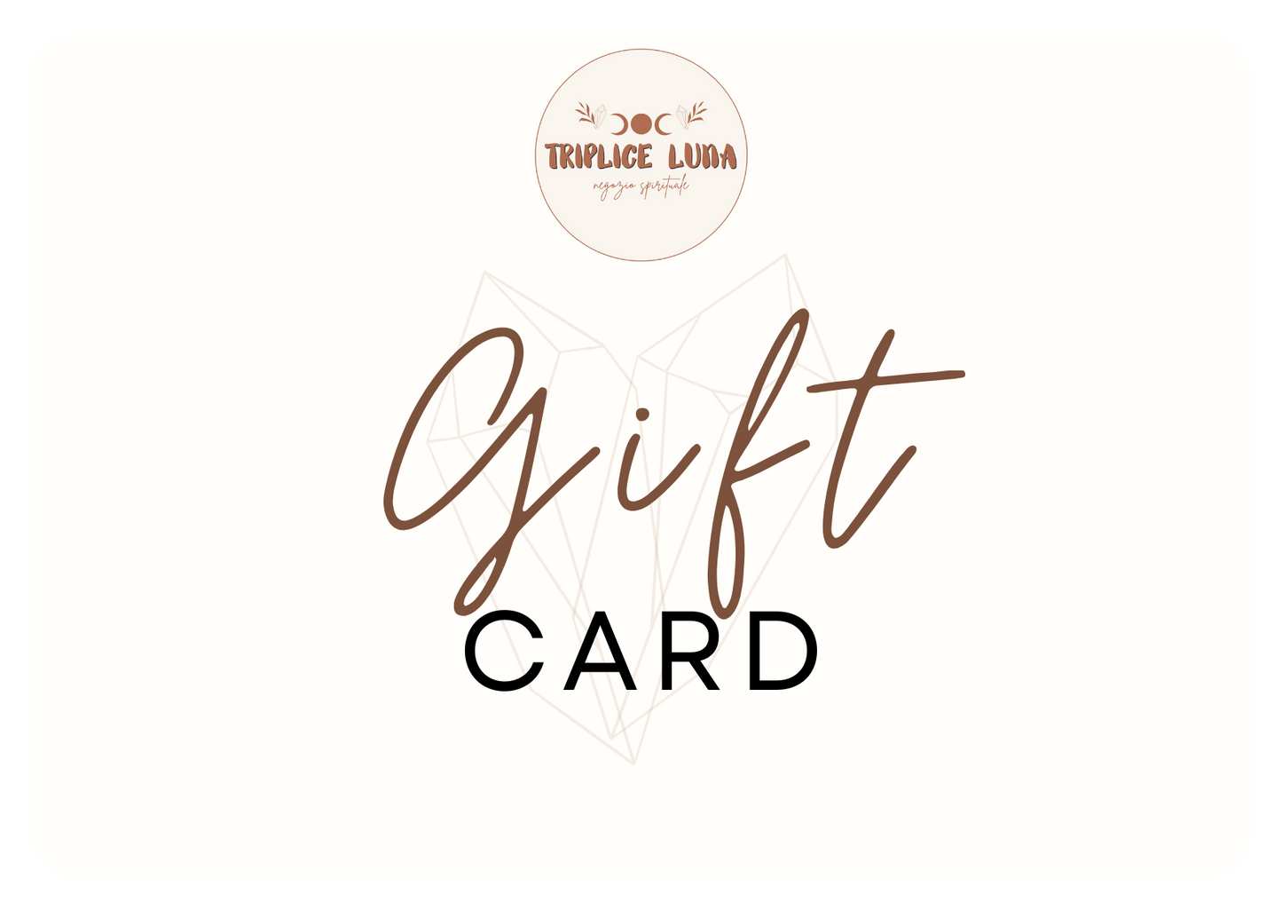 Gift Card (Buono Regalo) di Triplice Luna