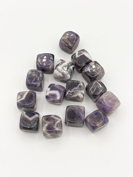 Cubo in Ametista Chevron