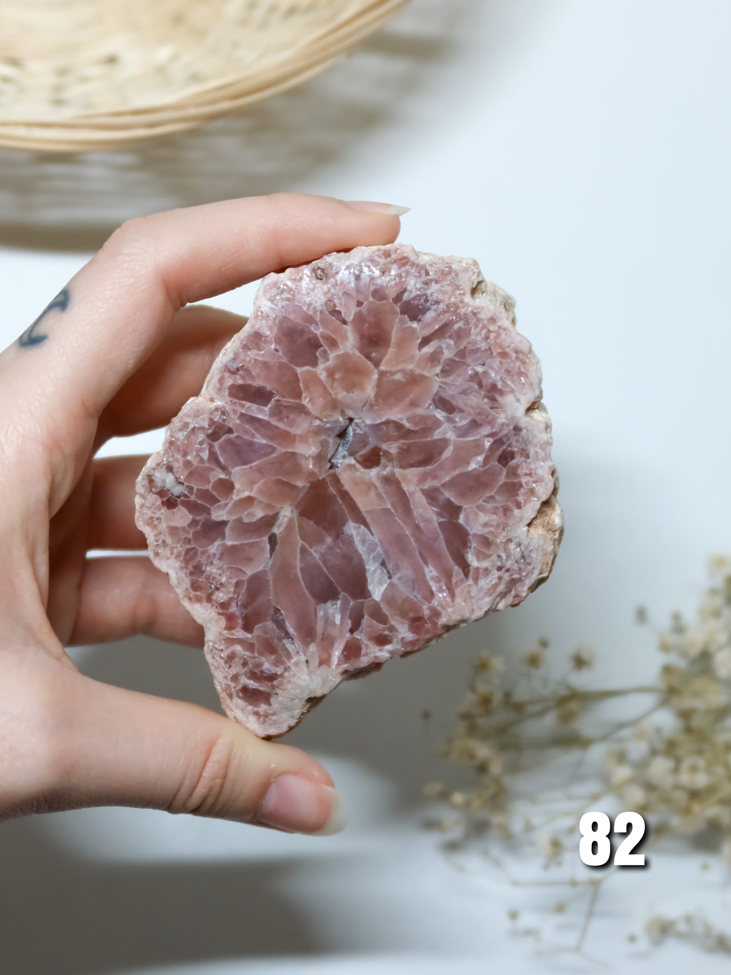 Fetta in Ametista Rosa
