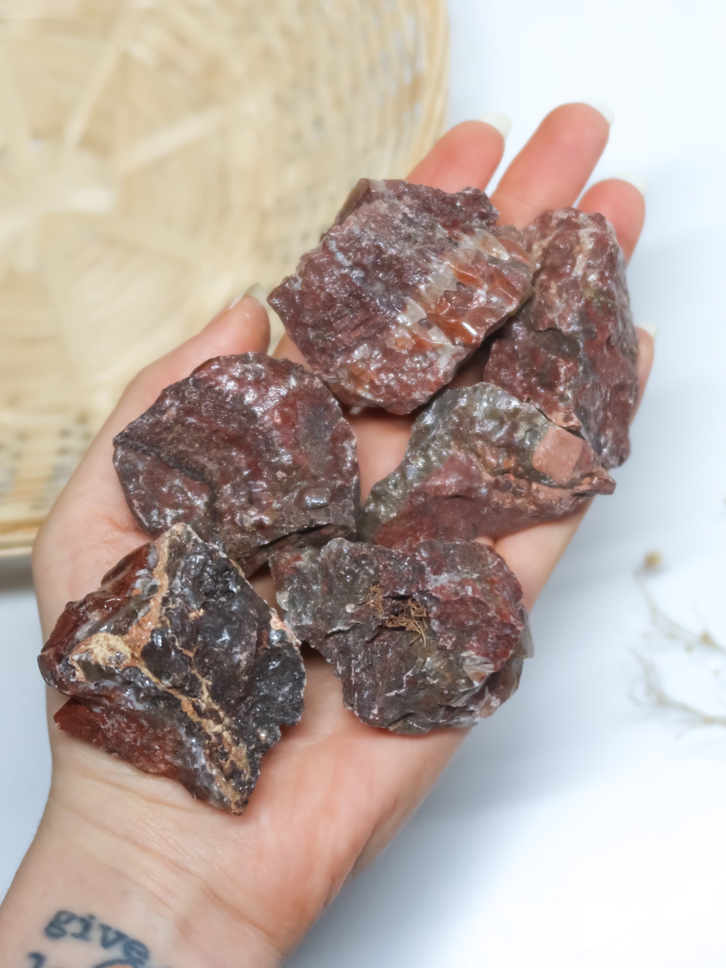 Calcite Rossa Grezza