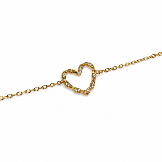 BRACCIALE HEARTLOCK (ACCIAIO INOX)