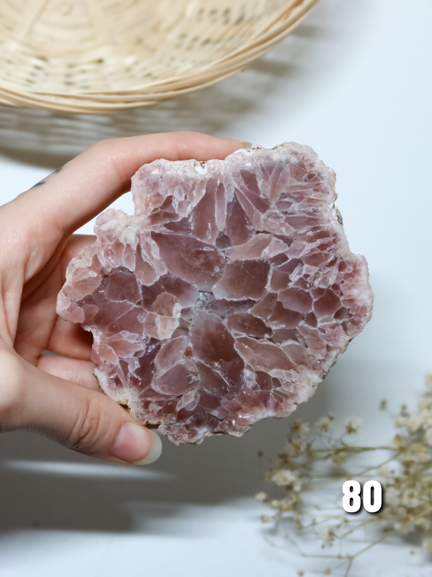 Fetta in Ametista Rosa