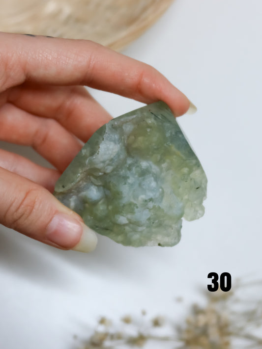 Torre in Prehnite con Epidoto