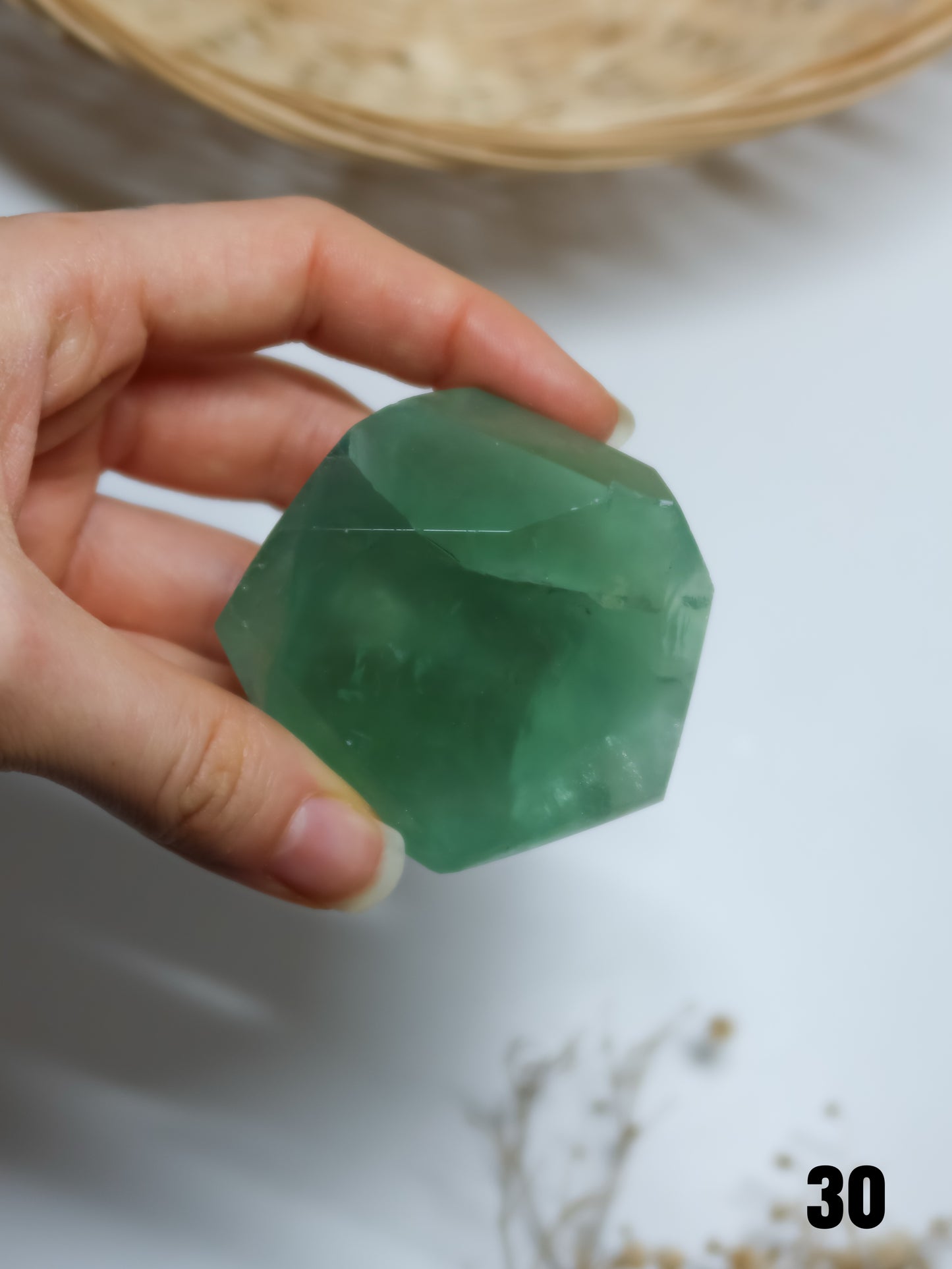 Freeform in Fluorite Verde