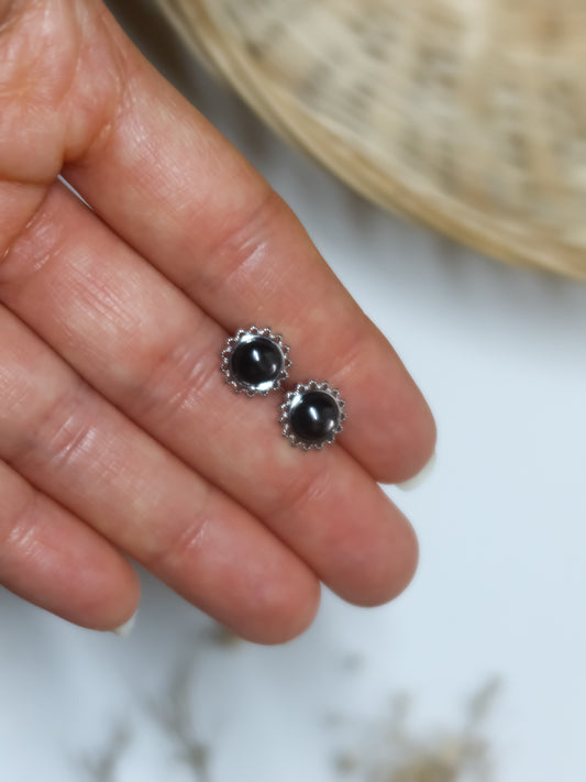 Orecchini in Iperstene (Argento 925)