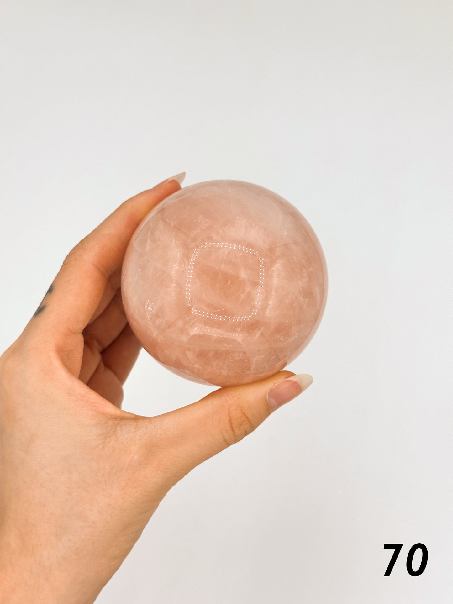 SFERA IN QUARZO ROSA