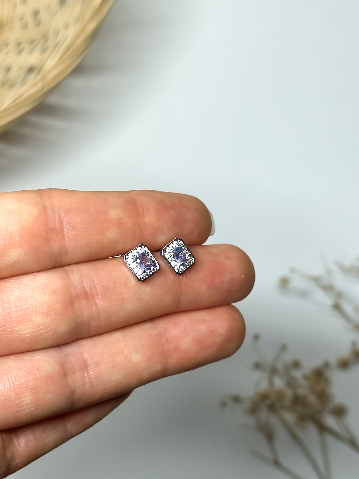 Orecchini in Tanzanite