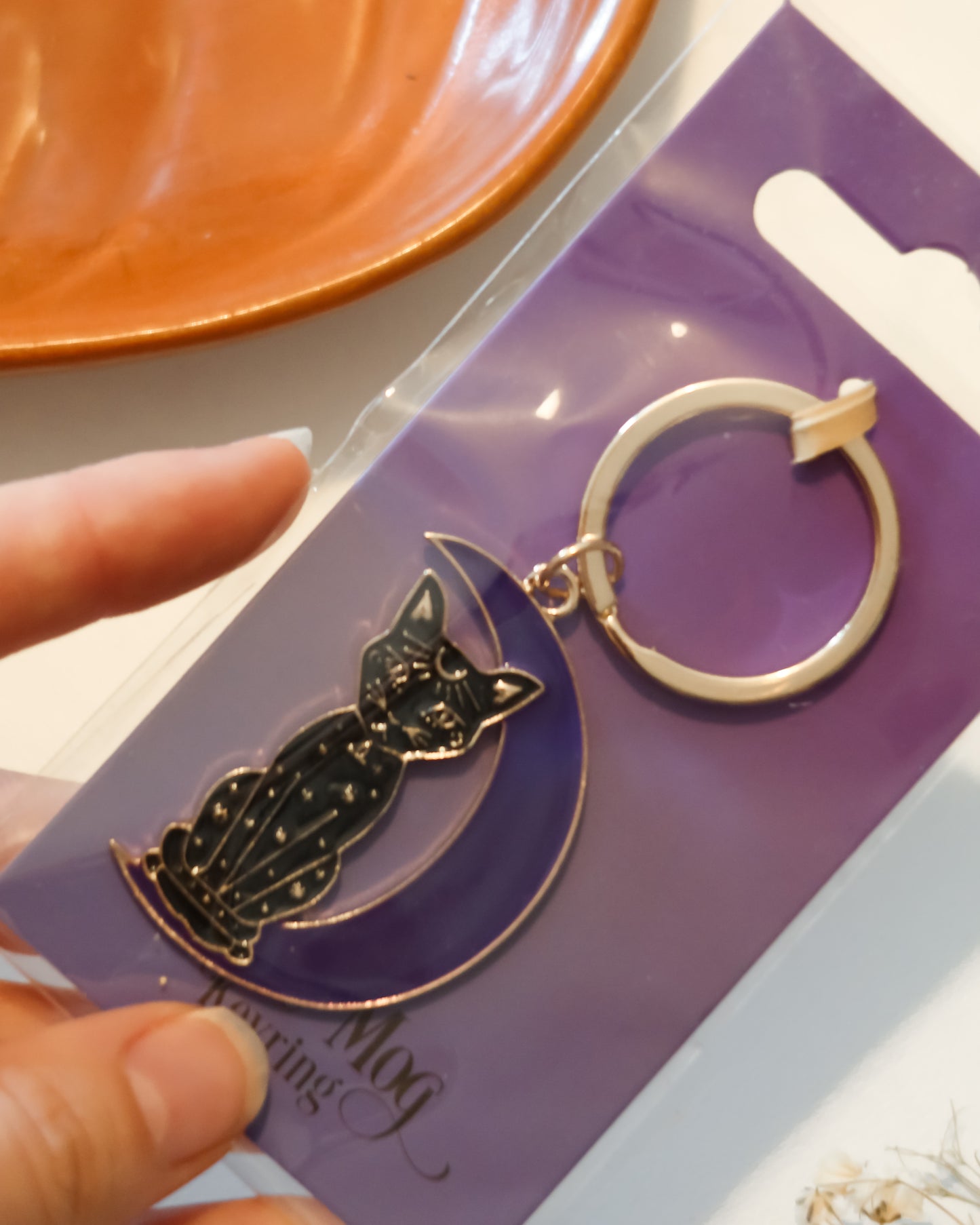 PORTACHIAVI CON GATTO