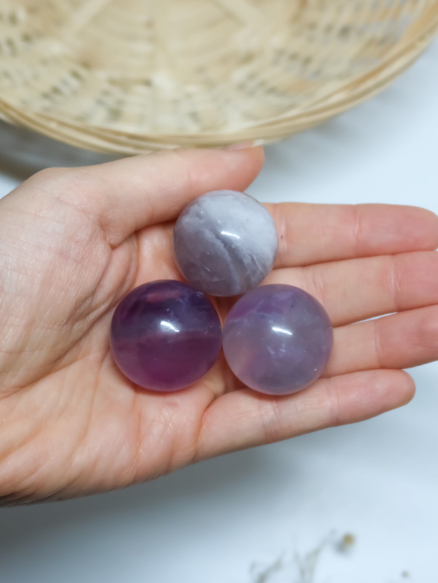 Sfera in Fluorite Viola