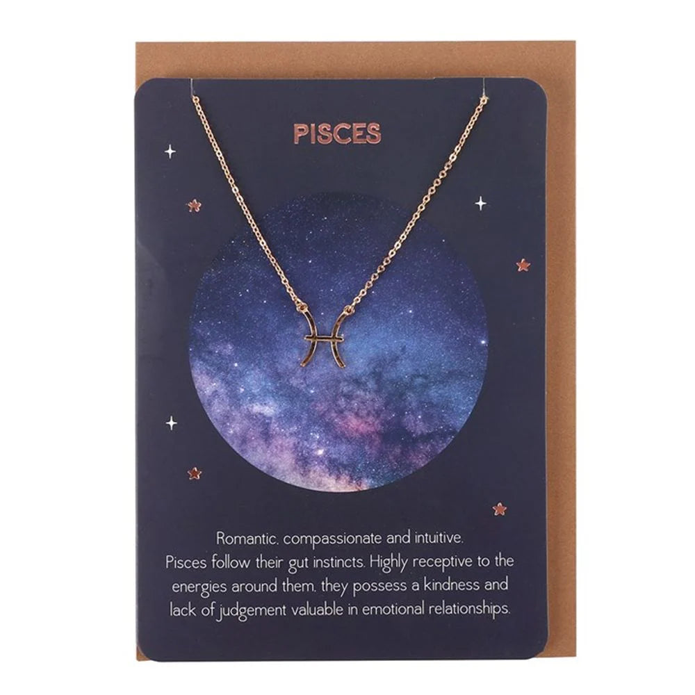 COLLANA CON SEGNO ZODIACALE (ACCIAIO INOX)