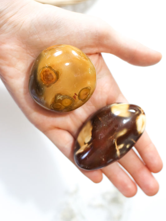 Palmstone di Agata Orca Corniola