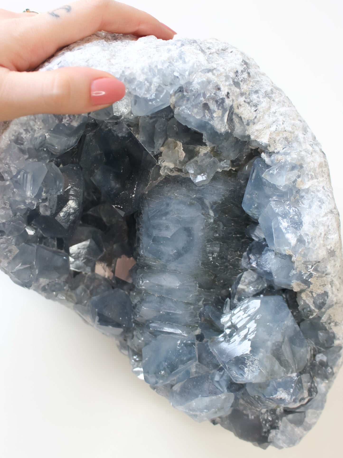Drusa di Celestite (o Celestina) 6kg