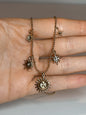 COLLANA SOLE E STELLE GOLD (ACCIAIO INOX)