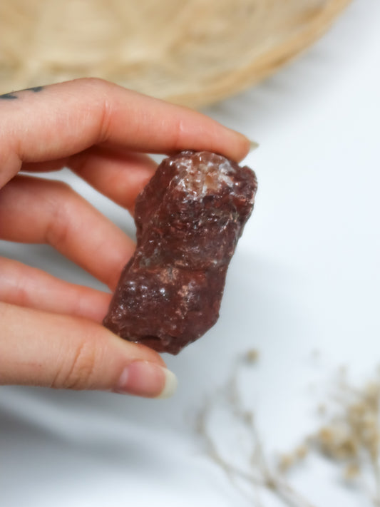 Calcite Rossa Grezza