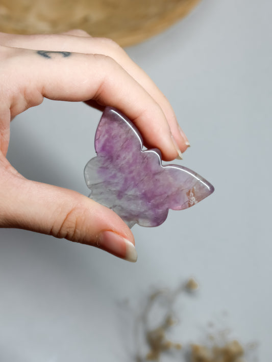 Farfalla in Fluorite